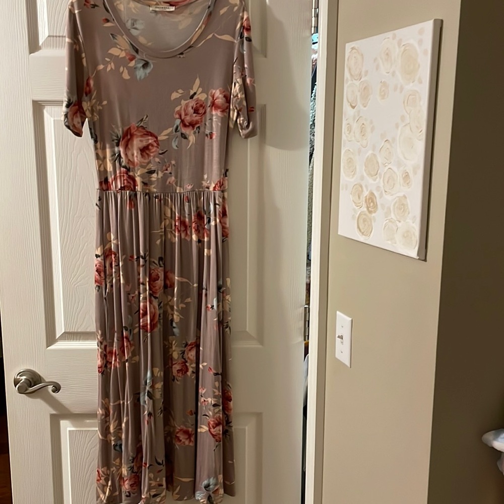 MIDI floral dress